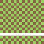 Stoffdesign - Karo Grün/ Braun - Sewando