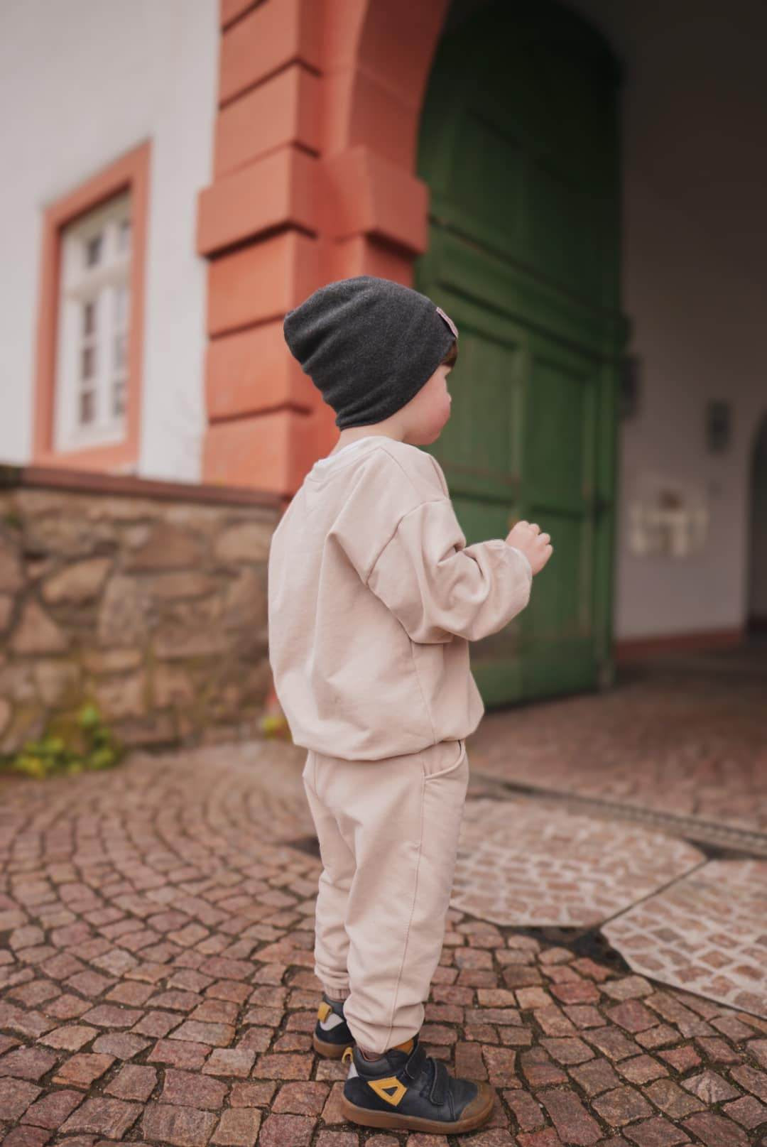 Schnittmuster Oversized Hoodie Lian Gr.68-140 inkl. Beamerdatei - Sewando