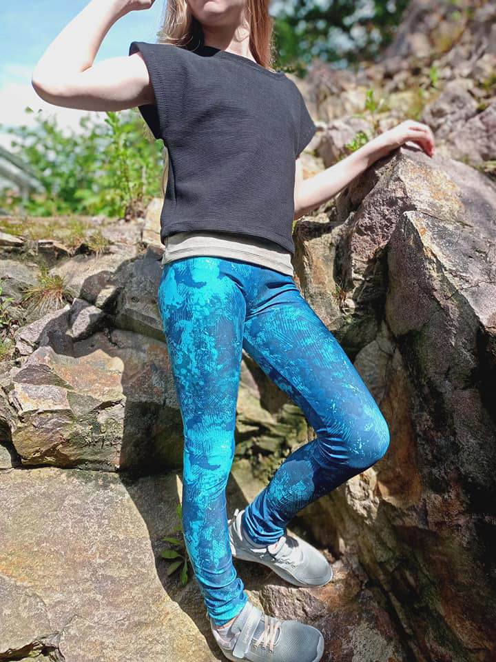 Leggins Romina, Schnittmuster Grösse 50-164 - Sewando