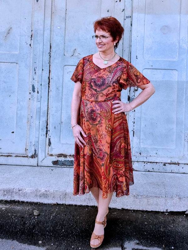 Schnittmuster KATIANE Set für Bluse und Kleid Gr. 34-54 - Sewando