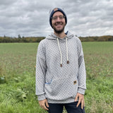 Schnittmuster Oversized Hoodie Weites Winter Meer Herren