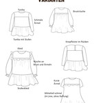 Schnittmuster Sternschnuppe – Tunika oder Kleid Größen 86-152 : - Sewando