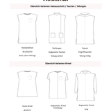 Schnittmuster Blickfang – Longshirt Größen 92-152 - Sewando