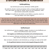 Schnittmuster Morgentau – College-Jacke Größen 86-152 - Sewando