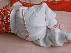 Schnittmuster timtom No.9 Babyjeans und Knickerbocker mit Windelzugabe Gr. 56-104 - Sewando