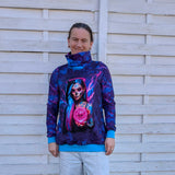 Schnittmuster Pullover Falten Brise Damen