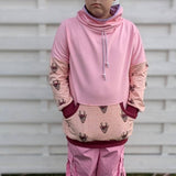 Schnittmuster Oversized Hoodie Weites Winter Meer