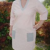 Schnittmuster+Nähanleitung "PULLOVERKLEID" Gr. 38 - 60 | BU 110-151 :