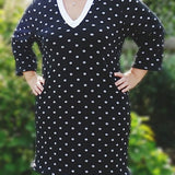 Schnittmuster+Nähanleitung "PULLOVERKLEID" Gr. 38 - 60 | BU 110-151 :