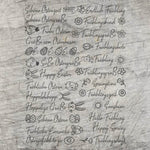 *25 Kerzensprüche Ostern & Frühling* Druck- & Plotterdatei - Sewando