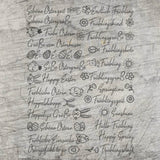 *25 Kerzensprüche Ostern & Frühling* Druck- & Plotterdatei - Sewando