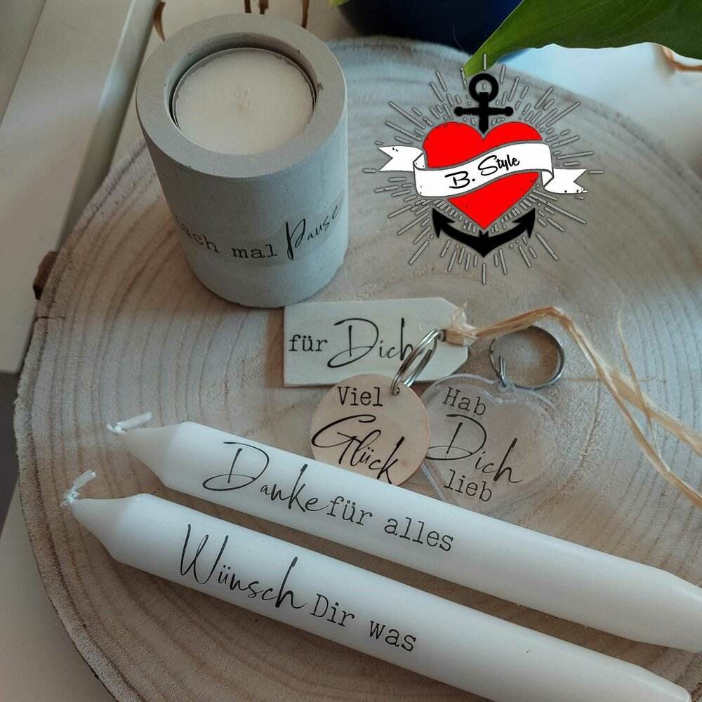 *Kerzensprüche Vol.2* Plotter – & Druckdatei - Sewando