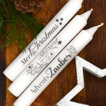 Vorlage für Kerzentattoo Weihnachten pdf Advent Kerzensticker für Wasserschiebefolie - Sewando