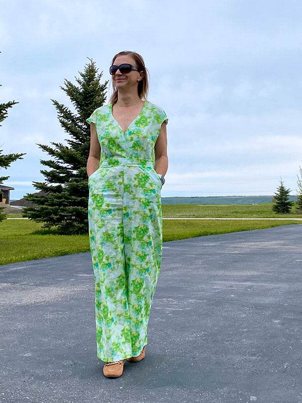 Schnittmuster Kevia - Jumpsuit schick und doch so bequem Gr. 34-54 - Sewando
