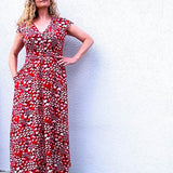 Schnittmuster Kevia - Kleid mit Kellerfalte Gr. 34-54 - Sewando