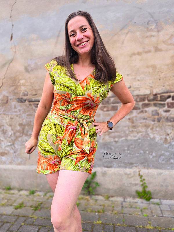 Schnittmuster Kevia - Jumpsuit schick und doch so bequem Gr. 34-54 - Sewando