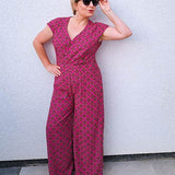 Schnittmuster Kevia - Jumpsuit schick und doch so bequem Gr. 34-54 - Sewando