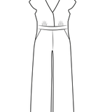 Schnittmuster Kevia - Jumpsuit schick und doch so bequem Gr. 34-54 - Sewando