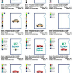 Stickdatei Set ITH KFZ-Schein Hüllen - Sewando