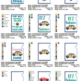 Stickdatei Set ITH KFZ-Schein Hüllen - Sewando