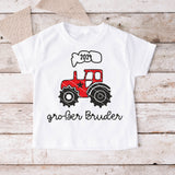 Plotterdatei "Kleiner - grosser Bruder Traktor"
