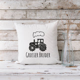 Plotterdatei "Kleiner - grosser Bruder Traktor"
