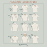 Schnittmuster Kinder-Shirt- Baukasten "Kids Shirt Box" Gr. 86 - 128