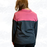 Kikyo – eleganter Pullover mit Wickelkragen Gr. 34-50 / BU 80-116 - Sewando