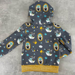 Schnittmuster Kim - Kinderhoodie mit Kapuze oder Wickelkragen Gr. 86-158 - Sewando