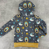 Schnittmuster Kim - Kinderhoodie mit Kapuze oder Wickelkragen Gr. 86-158 - Sewando