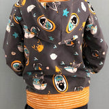 Schnittmuster Kim - Kinderhoodie mit Kapuze oder Wickelkragen Gr. 86-158 - Sewando