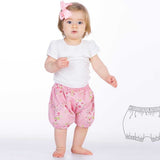 Druckbares Baby Bloomers Schnittmuster – Digitaler Download im PDF-Format – Nähprojekt mit Anleitung – Neugeborenen Mädchen Kleidung – Inklusive Anleitung & Mehrere Größen – Komplettes Foto-Tutorial – Perfektes DIY Baby Shower Geschenk – Handgemachtes Präsent