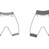 Kinder Hose BREK Schnittmuster Ebook pdf Größen: 56/62, 68/74, 80/86, 92/98 Schnittmuster PDF Ebook download Patternforkids 