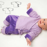 Kinder Jacke FIORINO Schnittmuster Ebook pdf Größen: 56/62, 68/74, 80/ Schnittmuster PDF Ebook download Patternforkids 
