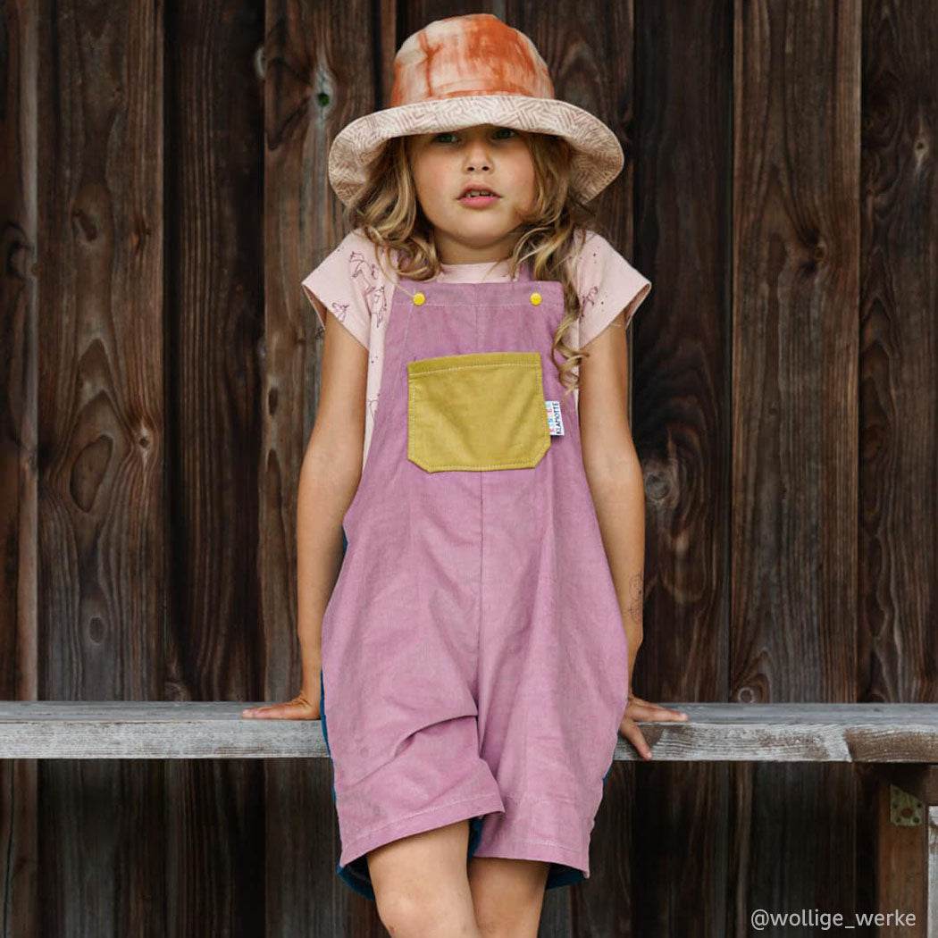 Schnittmuster Mitwachs-Kinderlatzhose & Latzshorts | Gr. 86 - 128 - Sewando