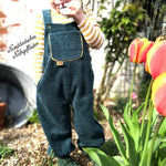Schnittmuster Mitwachs-Kinderlatzhose & Latzshorts | Gr. 86 - 128 - Sewando