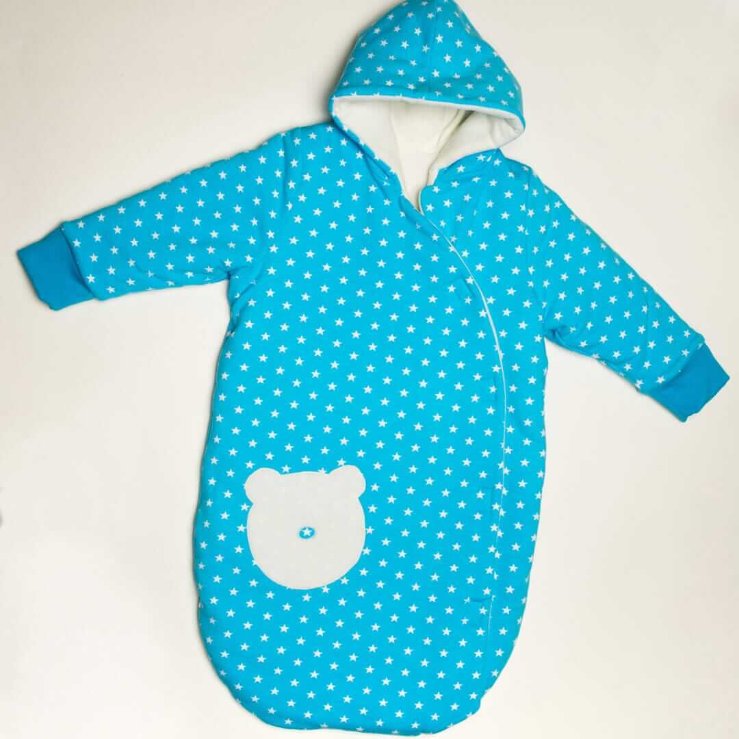 Kinder Schlafsack Pucksack NEVIO Schnittmuster Ebook PDF Gr. 50 - 104 Schnittmuster PDF Ebook download Patternforkids 