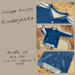 Schnittmuster College knirps -Kinderjacke Gr. 110-170 - Sewando