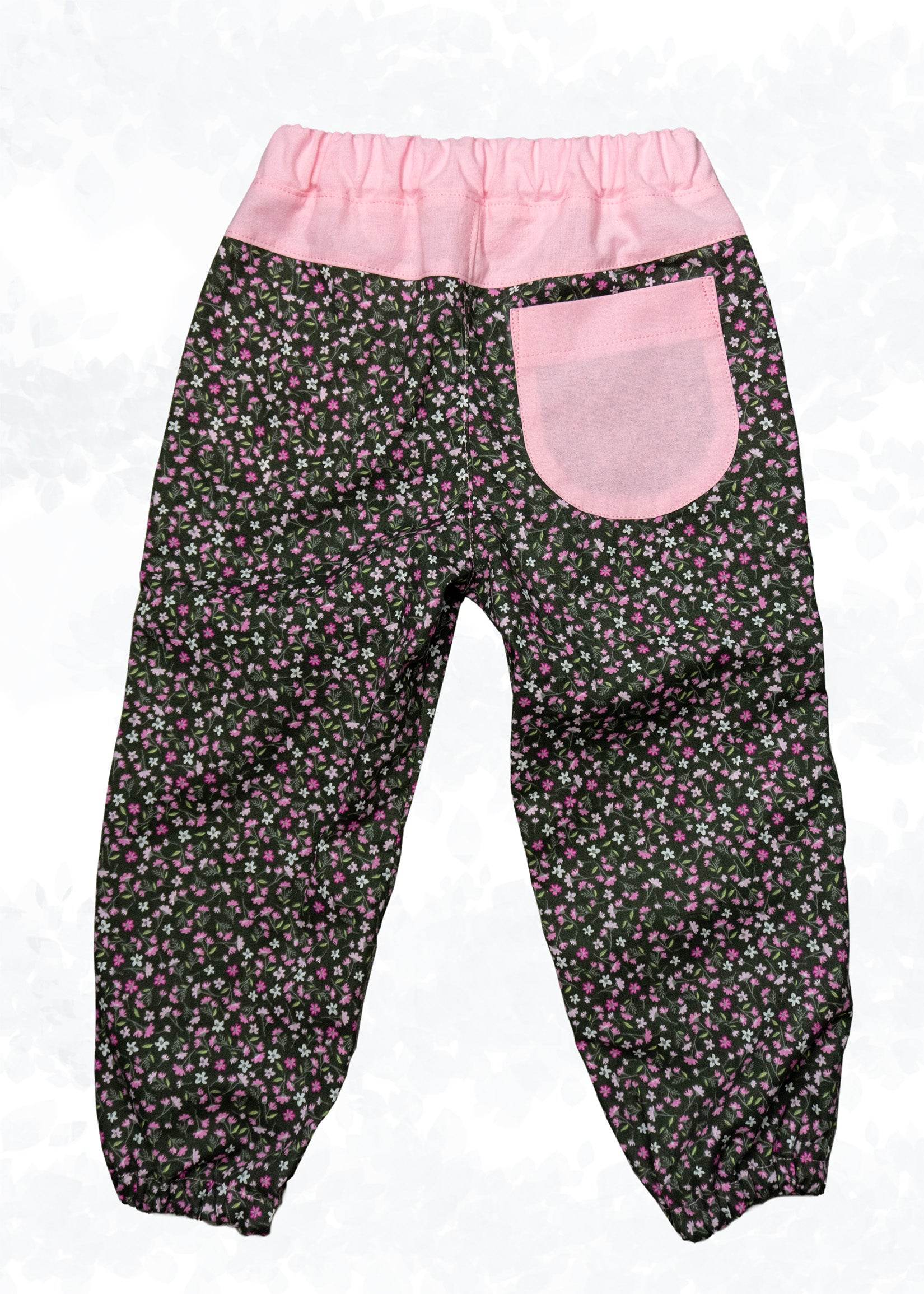 Toni - lange Kinder Hose mit Gummizug aus Sweat oder Webware Gr. 98-164 - Sewando