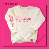 Plotterdatei „Kindness is free – sprinkle it everywhere“ | Ärmel-Design SVG & PNG - Sewando