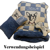 Stickdatei Boston Terrier "Kylo" - realistisch - FÜR HELLE STOFFE