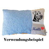 Stickdatei Airedale Terrier "Marlin" - realistisch - FÜR HELLE STOFFE