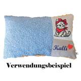 Applikation Katze Baby Kitten"Elke" - realistisch - FÜR HELLE & DUNKLE STOFFE