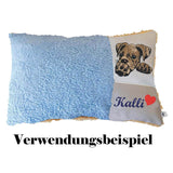 Stickdatei Applikation Boxer "Whisky" - realistisch - FÜR HELLE & DUNKLE STOFFE