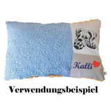 Stickdatei Boxer "Whisky" - realistisch - FÜR HELLE STOFFE