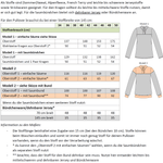 Kikyo – eleganter Pullover mit Wickelkragen Gr. 34-50 / BU 80-116 - Sewando