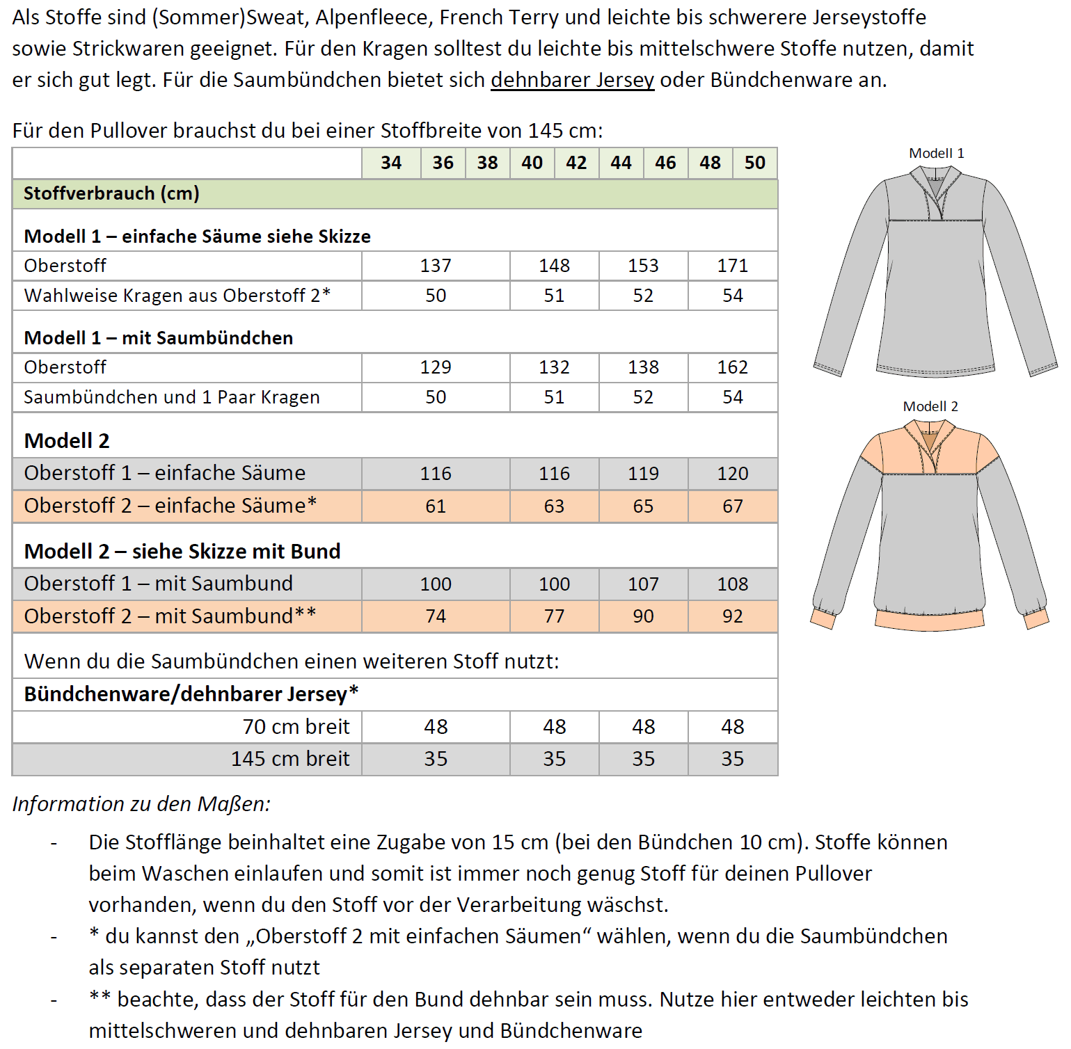 Kikyo – eleganter Pullover mit Wickelkragen Gr. 34-50 / BU 80-116 - Sewando