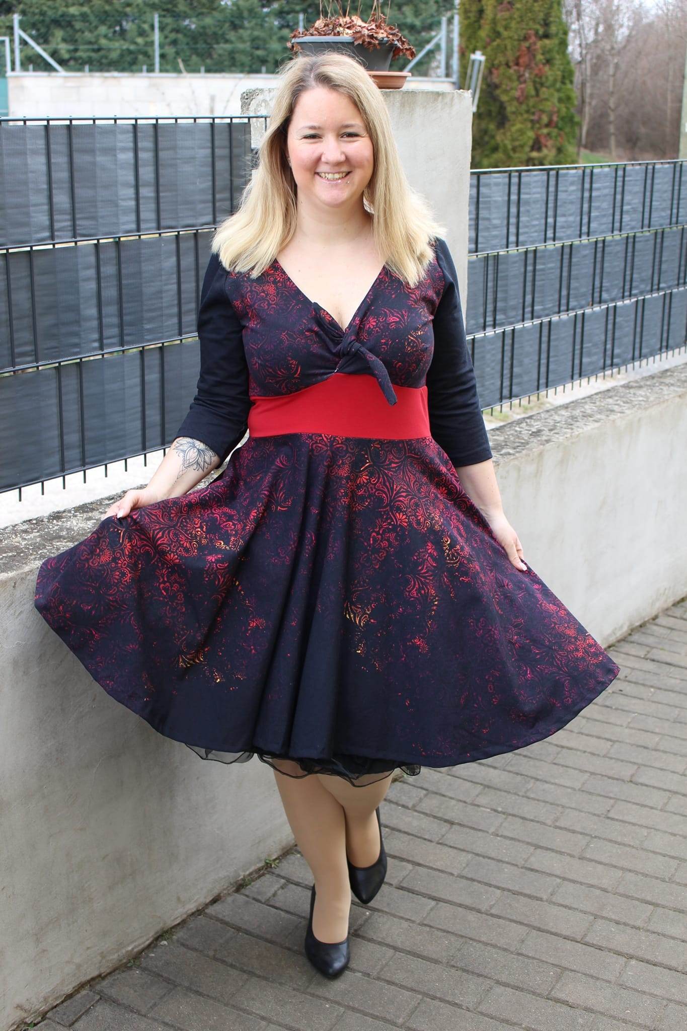Schnittmuster Kleid Cherry Größe 32 – 54 - Sewando