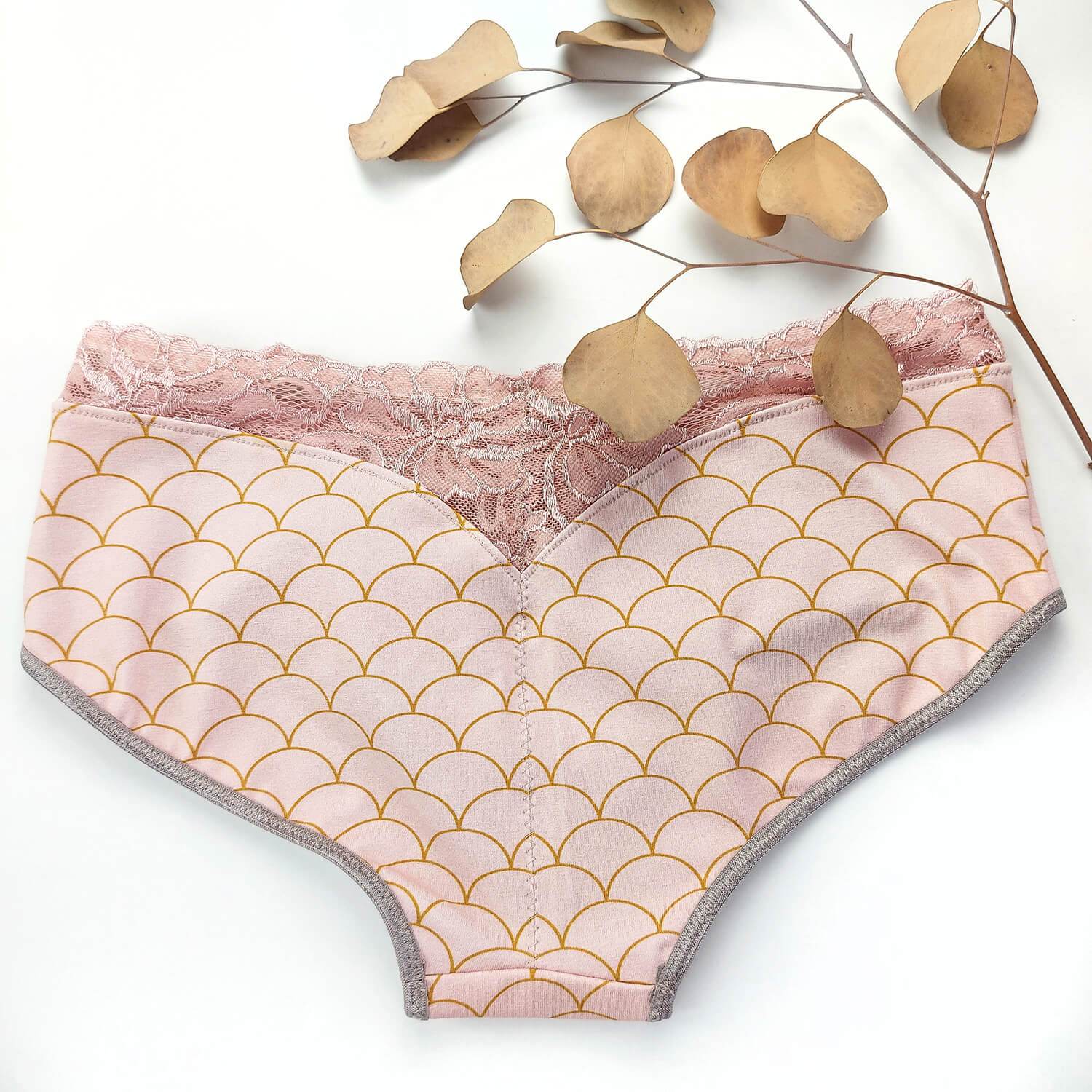 Schnittmuster #LittleLovely Panty | Slip mit Spitze - Sewando