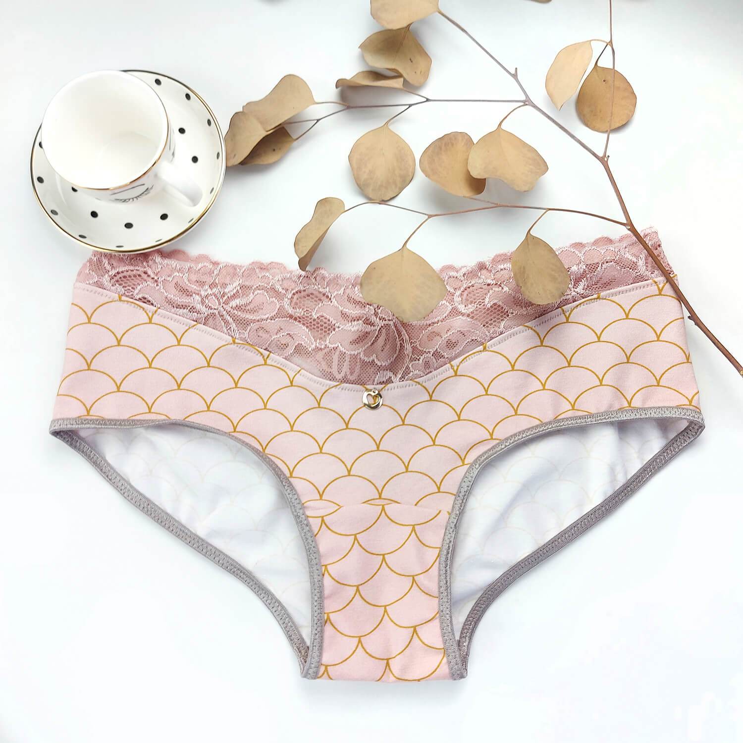Schnittmuster #LittleLovely Panty | Slip mit Spitze - Sewando